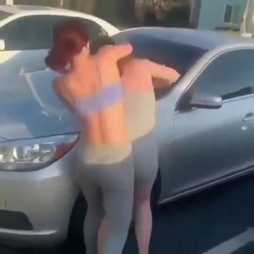 Beating Up A Woman In A Parking Lot