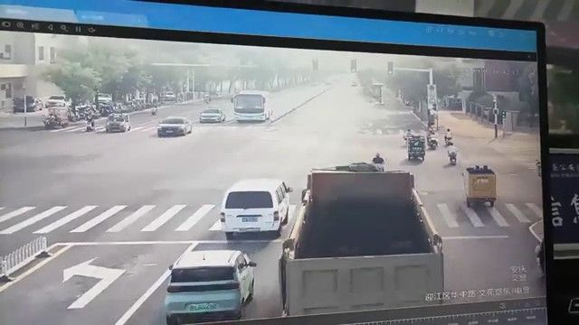 Truck Crushed Two People On A Scooter