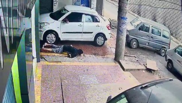 A Man Had A Heart Attack While Washing His Car
