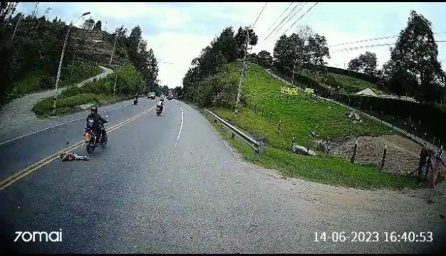 Kid Got Crashed While Crossing The Road Alone