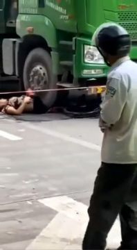 Woman Dies Crushed In Half By Truck Wheels