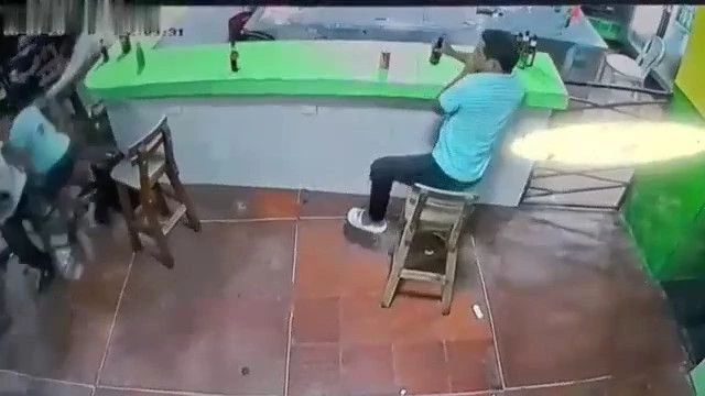 A Hitman Shot A Man In A Bar In The Face