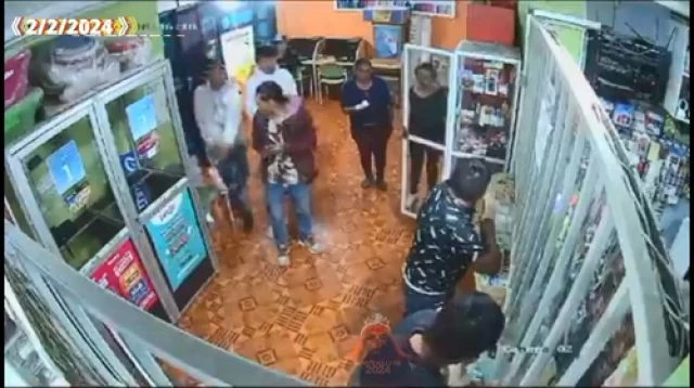 Criminals Violently Assaulted A Business