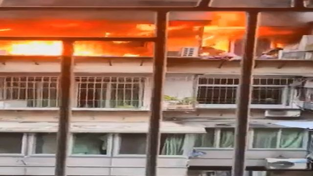 Apartment Woman Burn