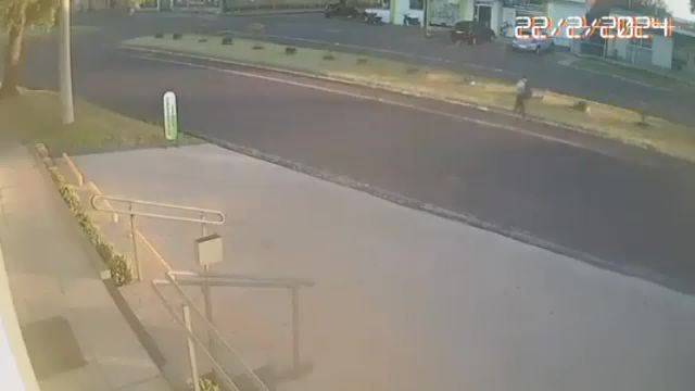 Female Pedestrian Gets Struck Down By Car