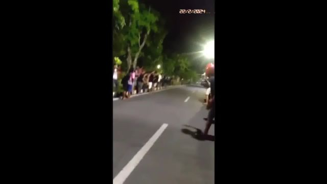 Motorcycle Stunt Leaves Man Brainless