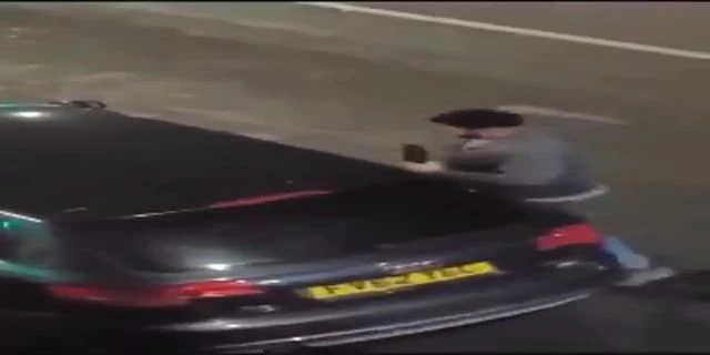 The Bastard Destroys Someone Else's Car With A Stick