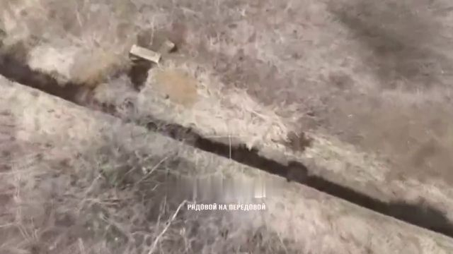 Russian Fighters Used Drones To Destroy Enemy Fortifications In The Razdolovka Area North Of Artemovsk