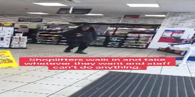 Shoplifters In Tesco. UK