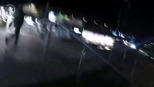 Body Cam From Israeli Cop Who Killed A Knife Wielding Terrorist In Gan Yavne