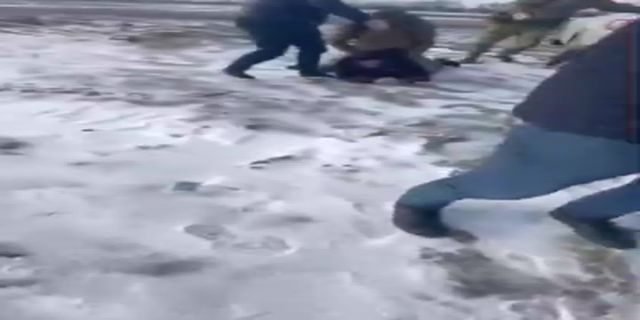 Special Forces Soldiers Detain A Gang Of Extortionate Immigrants. Russia