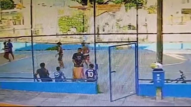 Teenager Shot At Point-Blank Range On A Sports Field. Brazil