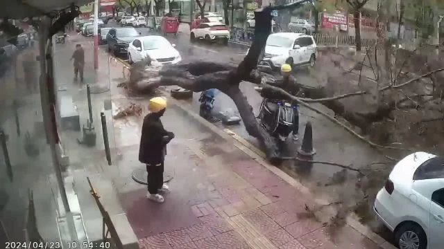 A Courier With Steel Balls. China