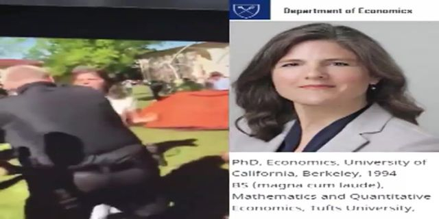 Emory University Economics Professor Caroline Fohlin Thrown To The Ground By Police During Pro-palestine Protest