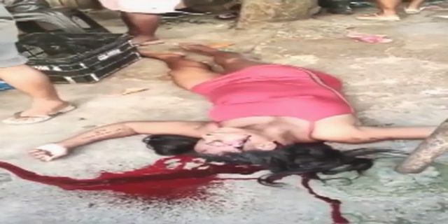 A Prostitute Shot Dead In A Pool Of Blood