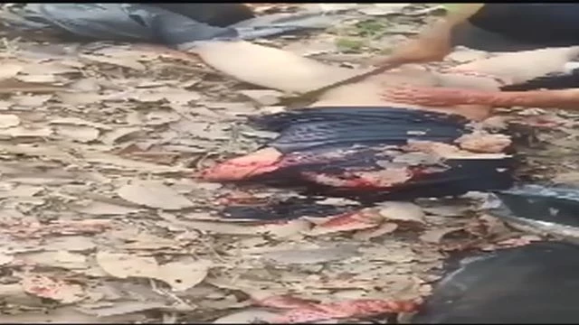 The Cartel Cut The Body Of The Murdered Man Into Pieces