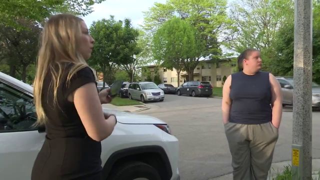 TV News Crew Catches Hit And Run On Camera. Milwaukee, Wisconsin