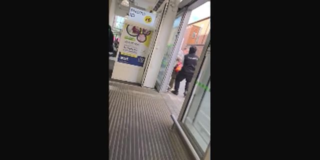 Shop Thief In Barking Asda Yesterday. London