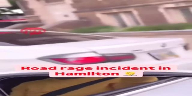 Road Rage In Hamilton, Canada