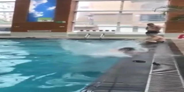 A Failed Jump Into The Water