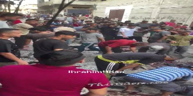 Many Dead In The Al-shati Palestinian Refugee Camp As A Result Of An Israeli Missile Strike