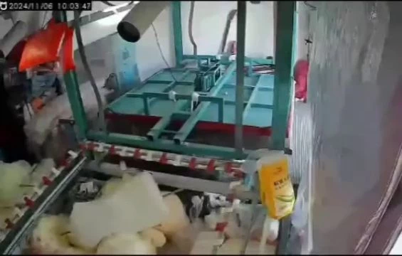 Worker Crushed By Collapsing Press