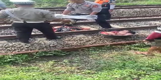 Woman's Body Cut Into Pieces By Train