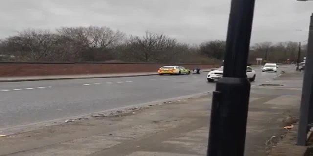 Wild Police Chase In Sheffield...! UK