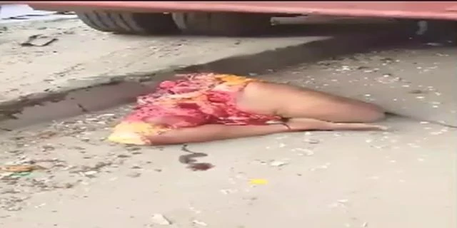 Graphic Video Shows A Woman Ripped In Half On The Street